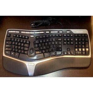 Microsoft Natural Ergonomic Keyboard 4000 V1.0 USB Wired KU-0462